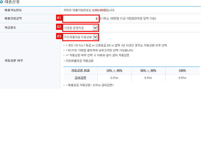 i-ONE소상공인대출이미지3 상세내용 아래참조